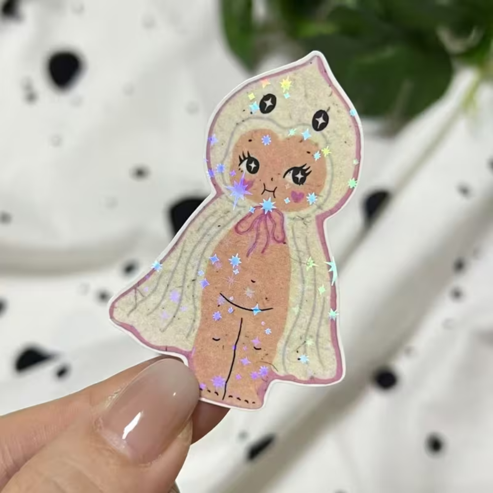 Sticker Muñeca Vintage✨🎀