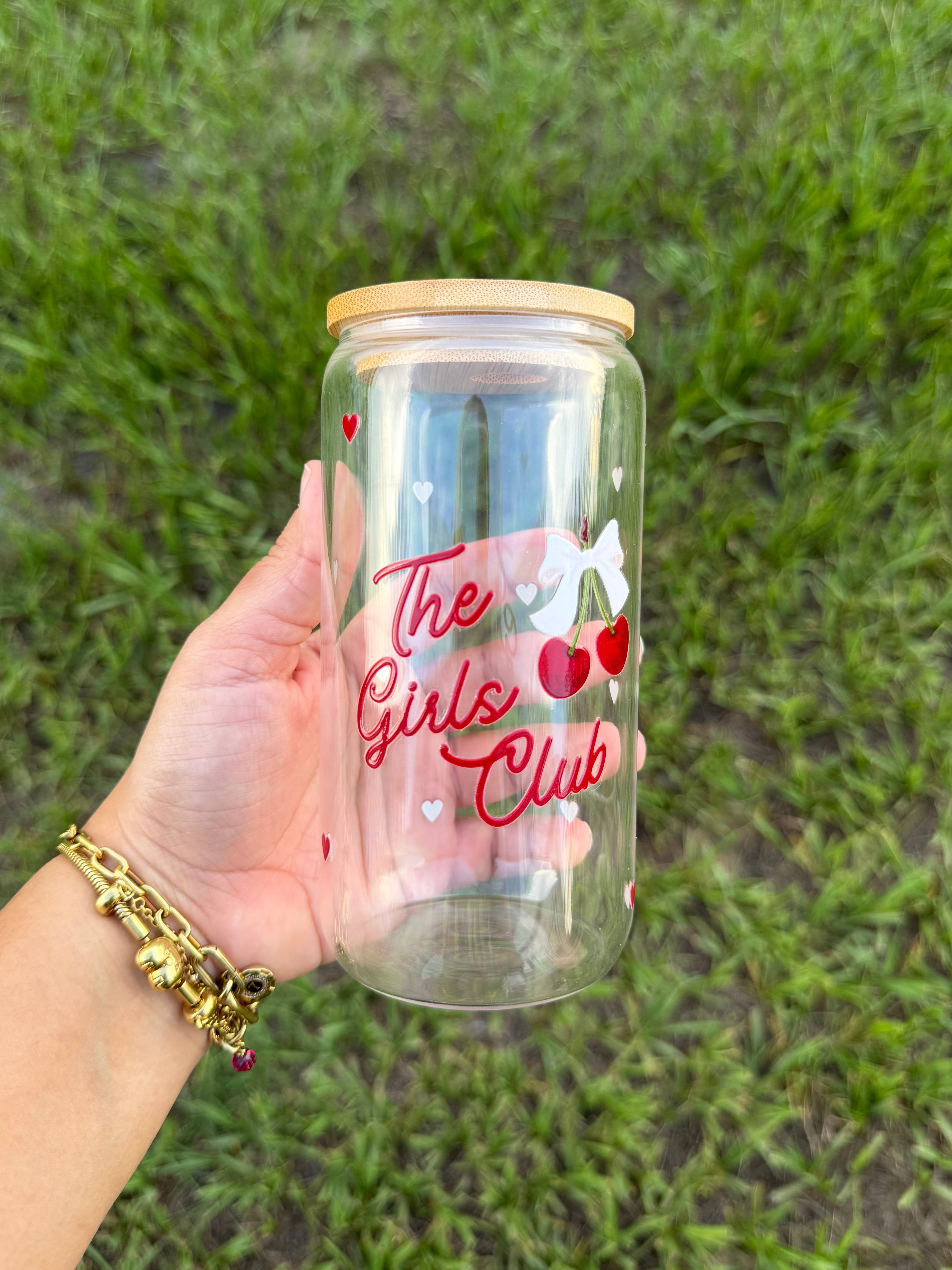Vaso de Cristal Girls Club