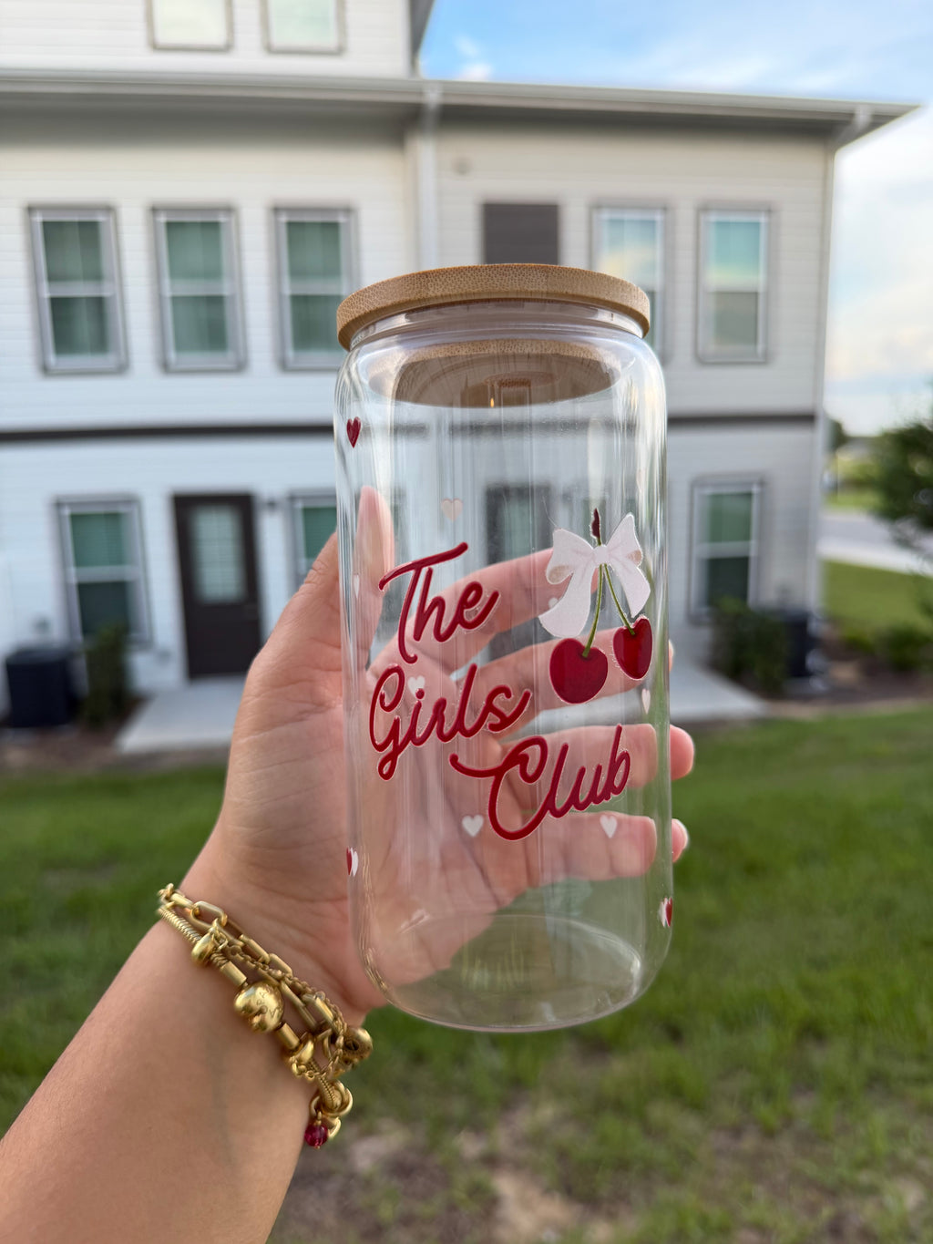 Vaso de Cristal Girls Club