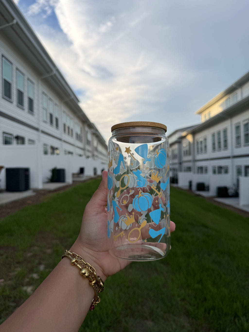 Vaso de Cristal Cinderella