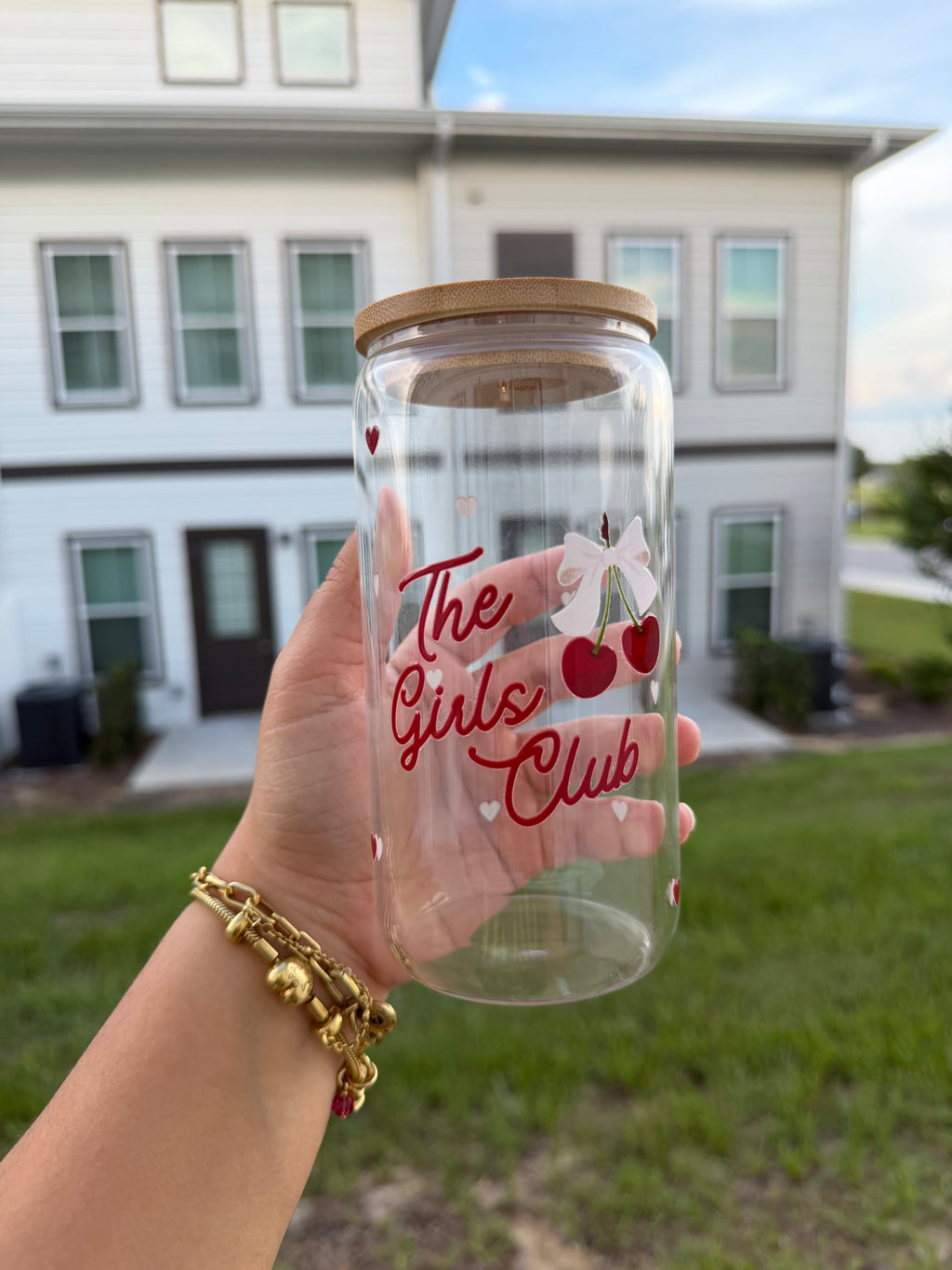 Vaso de Cristal Girls Club