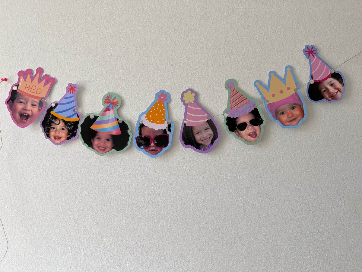 Banner de cumpleaños personalizado