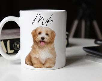 Taza de Cerámica – Diseño Único de Mascota