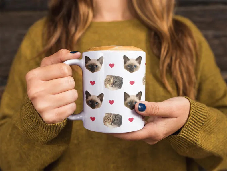 Taza de Cerámica – Diseño Único de Mascota