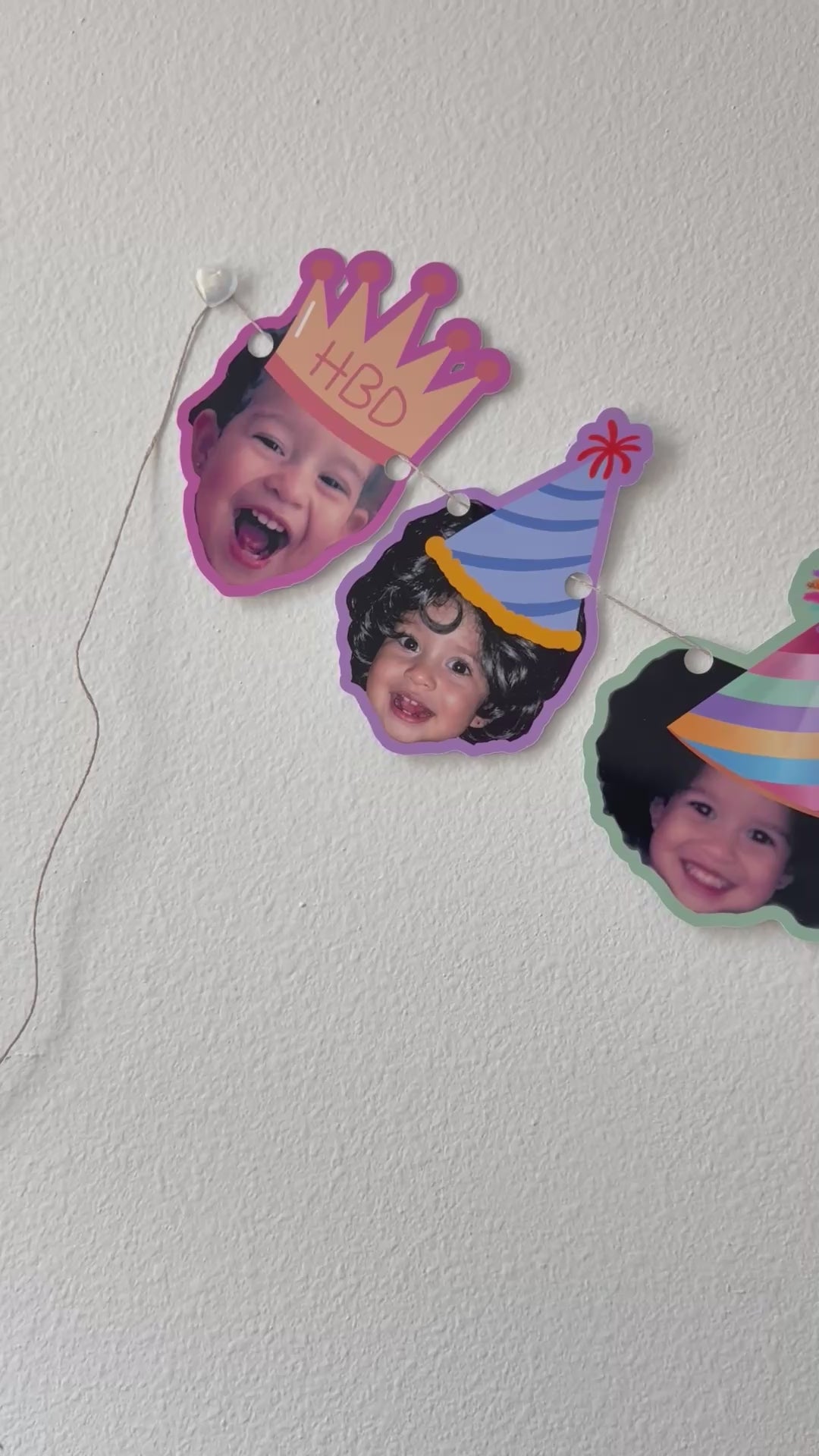 Banner de cumpleaños personalizado