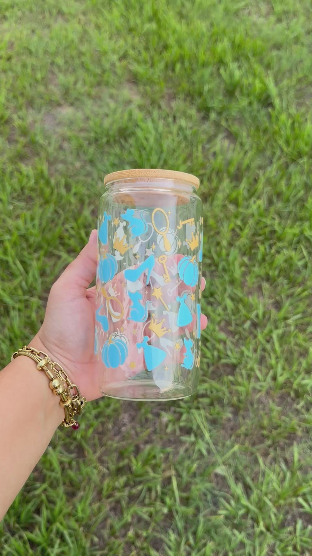 Vaso de Cristal Cinderella